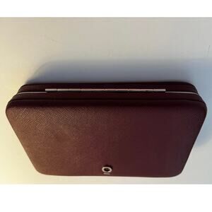 doTERRA Travel Clutch for Essential Roller Oils and Card Slots Burgundy